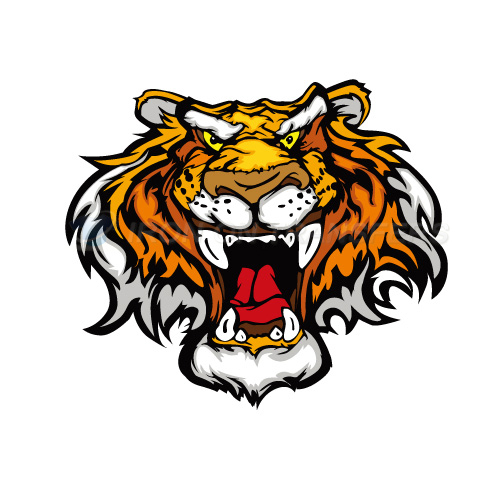 Tiger Iron-on Stickers (Heat Transfers)NO.8879